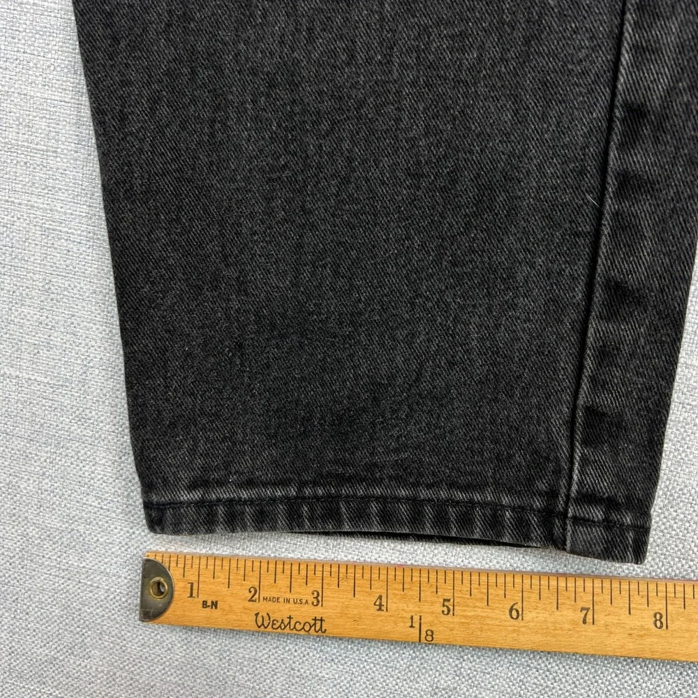 Vintage Tommy Hilfiger Freedom Jeans‎ Black Wash Denim Men 33x28.5 90s Baggy Y2K